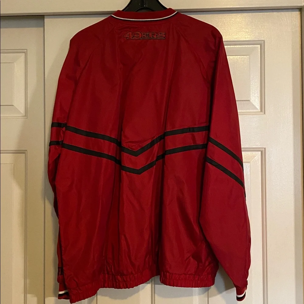 NEW Vintage 49ers Pullover Windbreaker - Picture 4 of 6